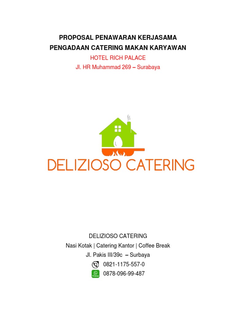 46+ Proposal catering makanan ideas in 2021 