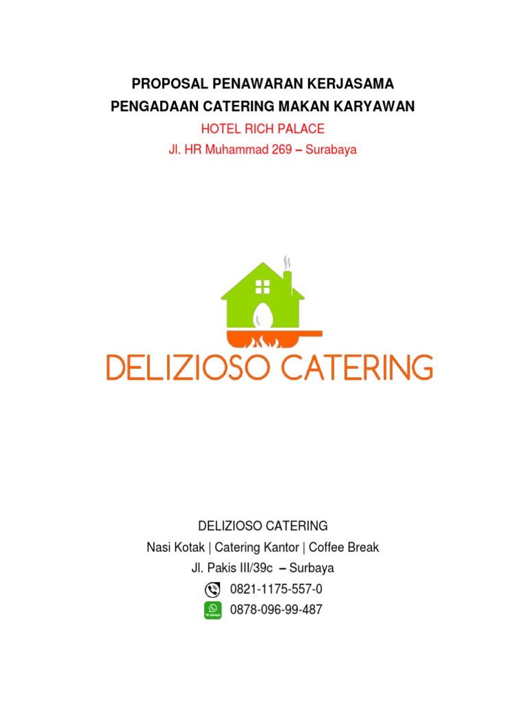 46+ Proposal catering makanan ideas in 2021