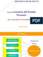  La Estructura Del Estado Peruano