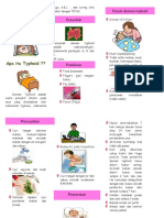 Leaflet Penyuluhan Tifoid