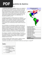 Colonização Espanhola Da América