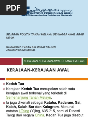 Kerajaan2 Awal Pdf