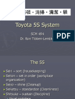 Toyota Way 5S