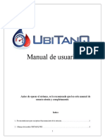 Manual de Usuario UBITANQ PRO Ver 2.1