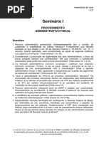 ECT - Seminários de Casa - Questões