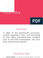 Fiscal Policy