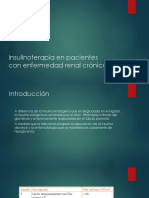 Insulinoterapia en Pacientes Con ERC