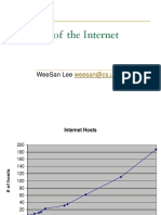 History of The Internet: Weesan Lee