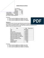 Primera Práctica de Precio