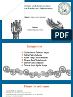 Mecánica de Materiales (Materiales Gomas)