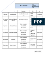 Plan de Communication ISO 9001V2015