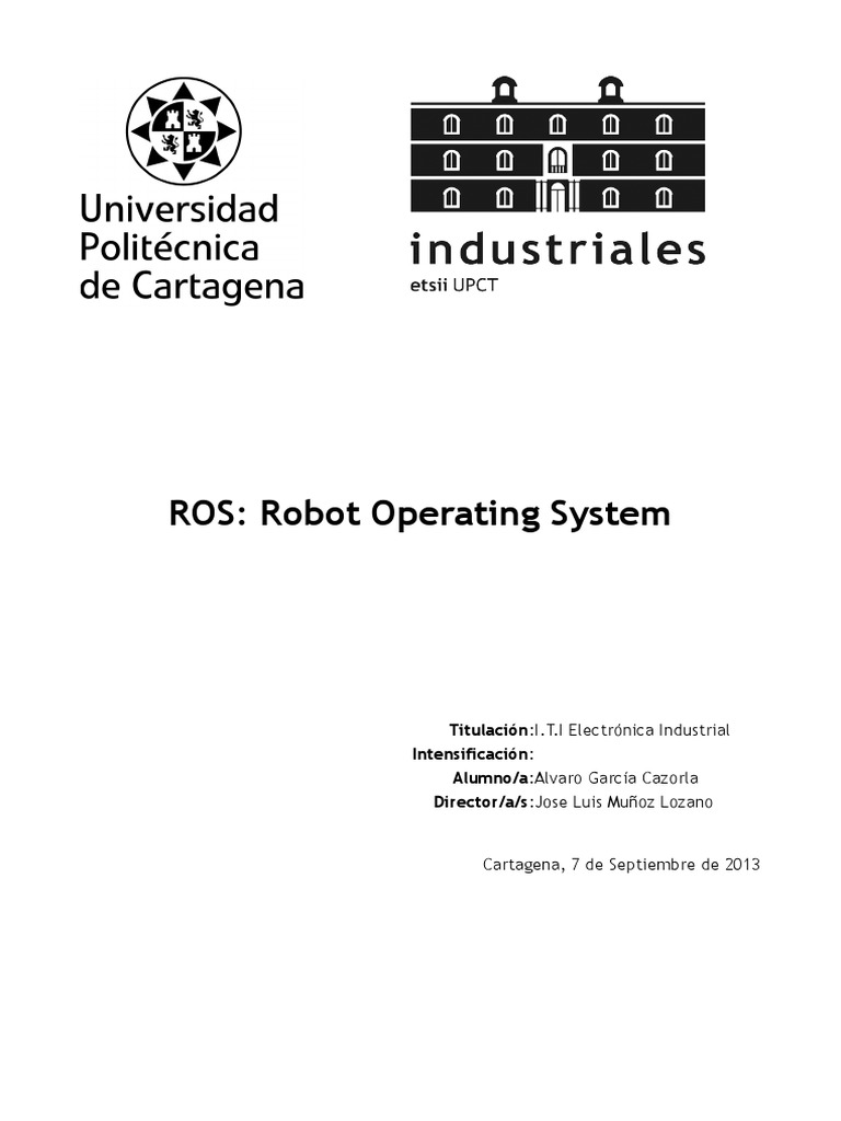 CAZORLA - ROS-Robot Operating System PDF | PDF | Robot | Robótica