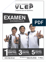 VLEP Examen Exoner 2017-I PDF