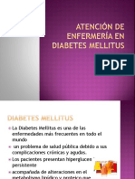 Atencion de Enfermeria en Diabetes Mellitus