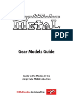 AmpliTube Metal Gear Models PDF