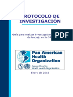 Investigation Protocol January 2016 Spanish