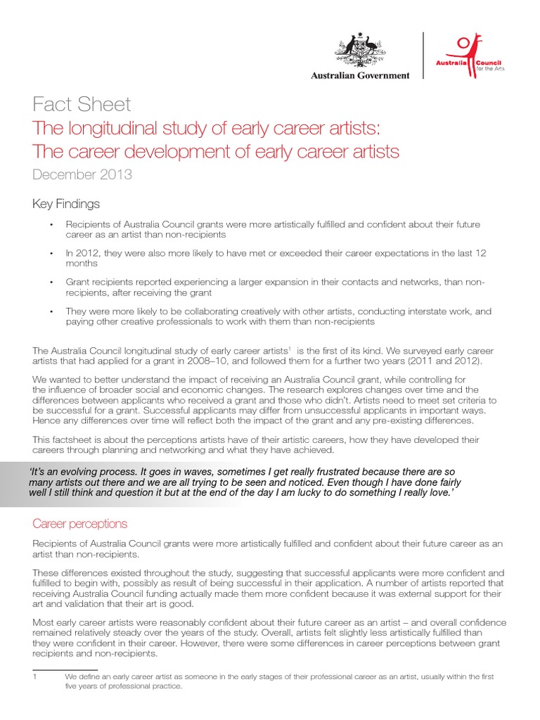 Fact Sheet The Career Developm 543255dbb3190 | PDF | Perception ...