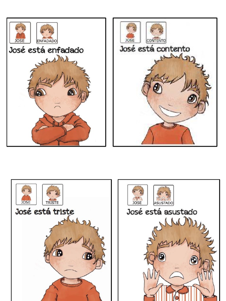 Pictogramas de Las Emociones | PDF