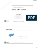 IC-701 Estructural 1 - Clase 1