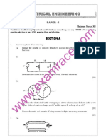 IAS Mains Electrical Engineering 1999