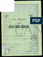 Ley Minera 1892