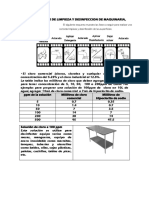 Procedimientos de Limpieza y Desinfeccion