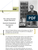 Vargas-Mendoza, J (2008) - Biografía de B. F. Skinner