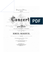 Kreutz E Viola Concerto Op20