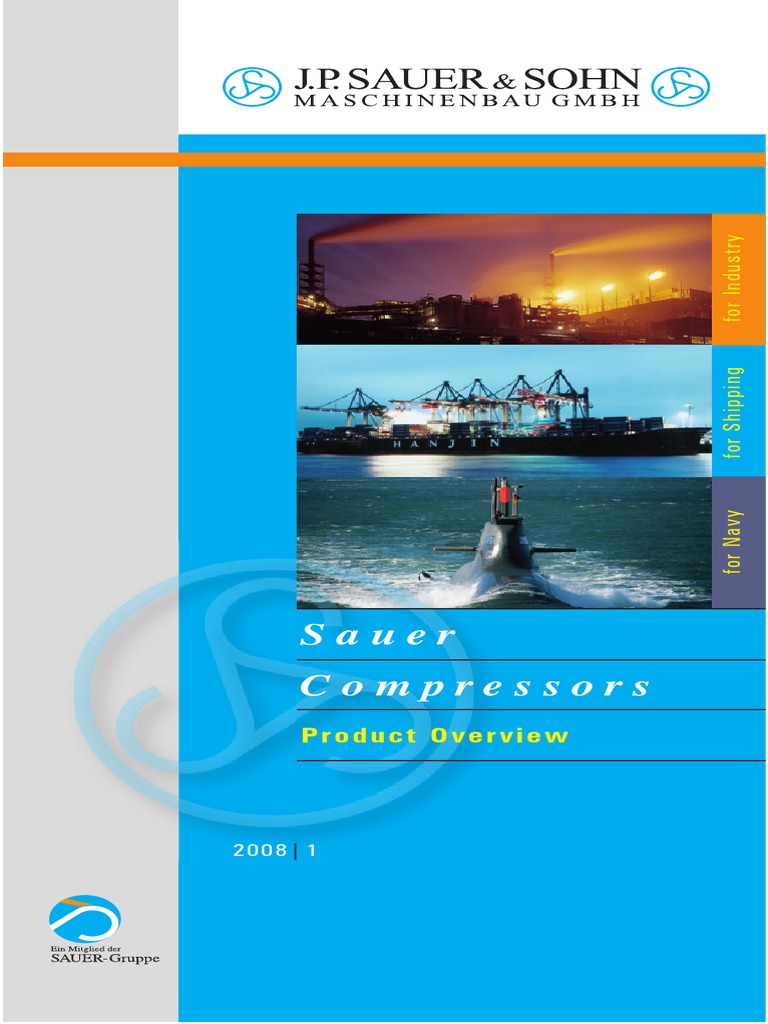 SAUER Product Overview (ENGLISH) PDF Gases Chemical Industry