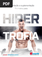 Alimentacao e Suplementacao Pre Treino Para Hipertrofia