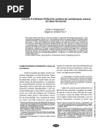 Cidade e Espaço Público