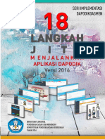 18 Langkah Jitu - Seri Panduan Dapodik 2 Desember 2016 Jam 1600 PDF