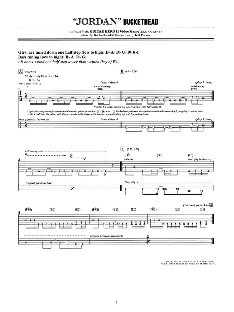 buckethead guitar lesson pdf