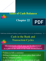  Audit of Cash