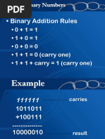 5c - Binary Arithmetic Op