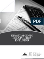 Financiamiento de La Política en El Peru - Onpe