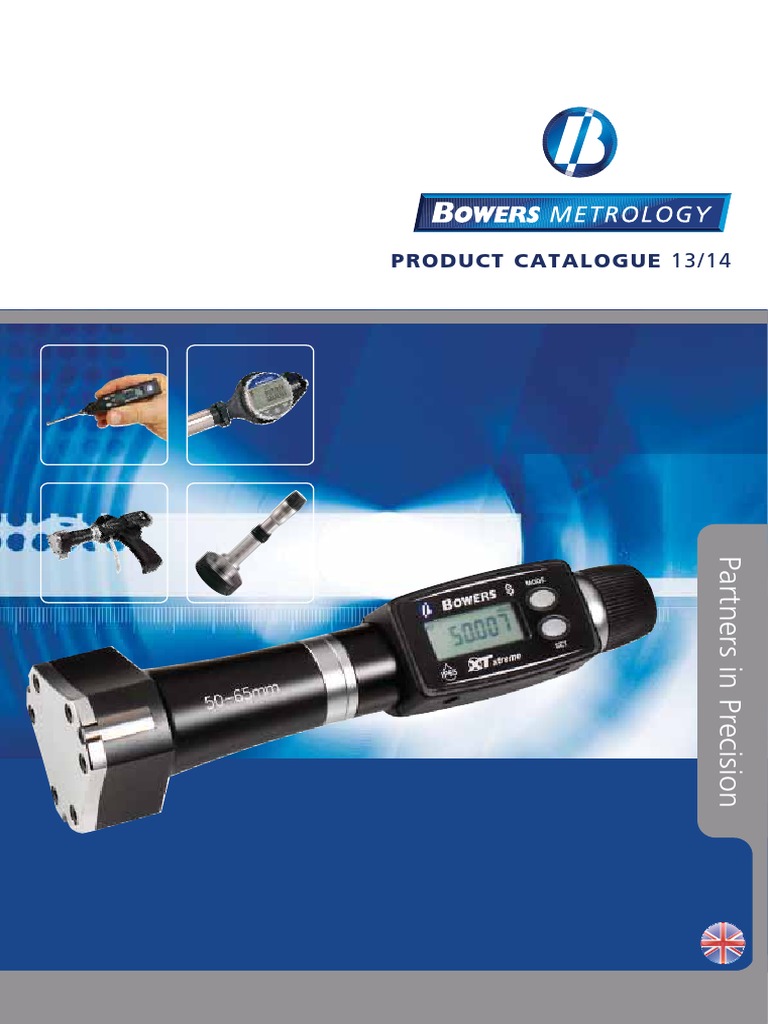 Bowers Metrology Product Catalogue 13/14 | PDF | Metrology | Scientific ...