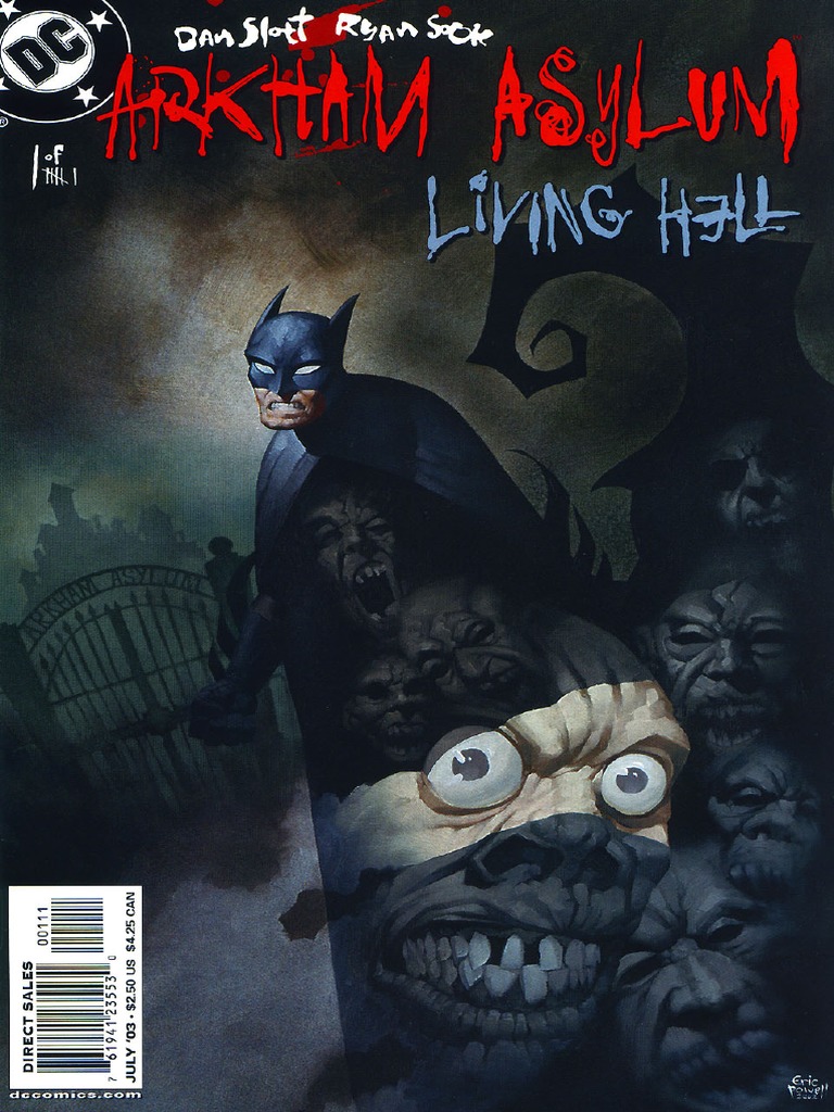 Batman - Arkham Asylum - Living Hell 001 | PDF