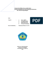 Deskripsi Identifikasi Dan Analisis Kimia