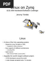 ECE699 Lecture 10 Linux On Zynq