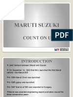 Maruti Suzuki: Count On Us