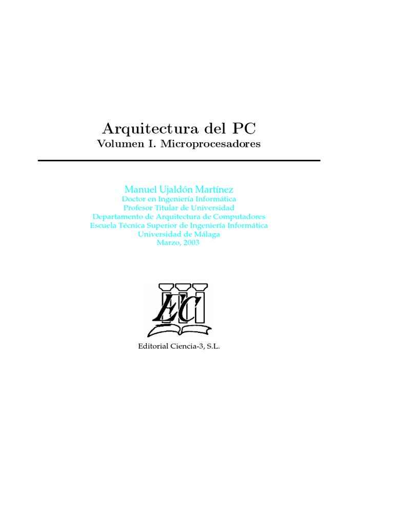 2003 Vol1 Pdf Microprocessador Unidade Central De Processamento