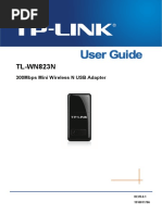 TL-WN823N User Guide