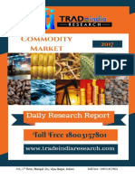 Commodity Daily Prediction Report For 05-07-2017-TradeIndia Research