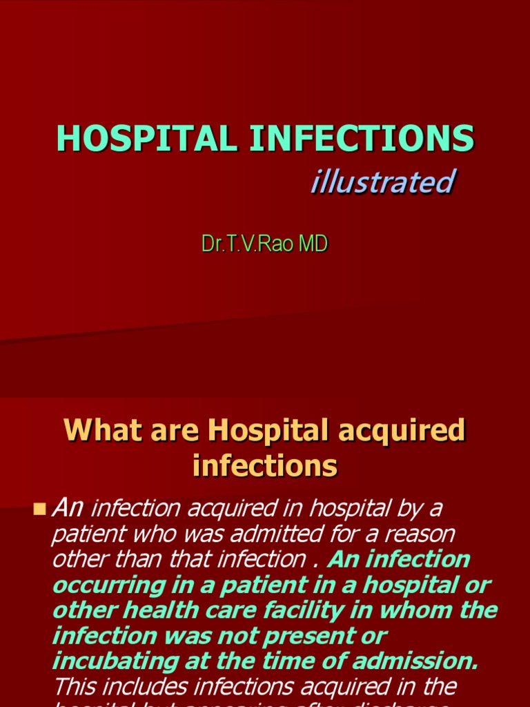 Nosocomial Infections Guide | PDF | Hospital Acquired Infection ...