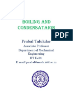 Boiling and Condensataion Condensataion: Prabal Talukdar