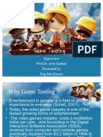 Game Testing