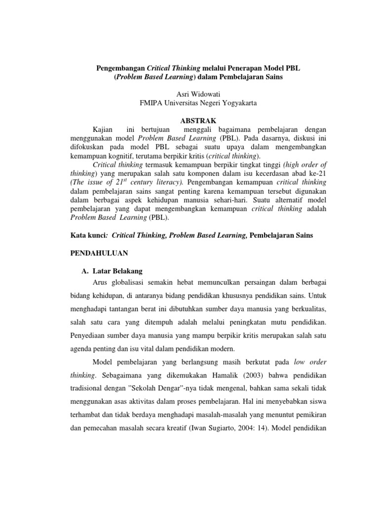 Penerapan critical thinking picture