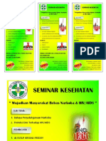 Seminar Kesehatan Bebas Narkoba & HIV