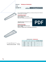 Waterproof luminaires with high-resistance acrylic and dimmable options